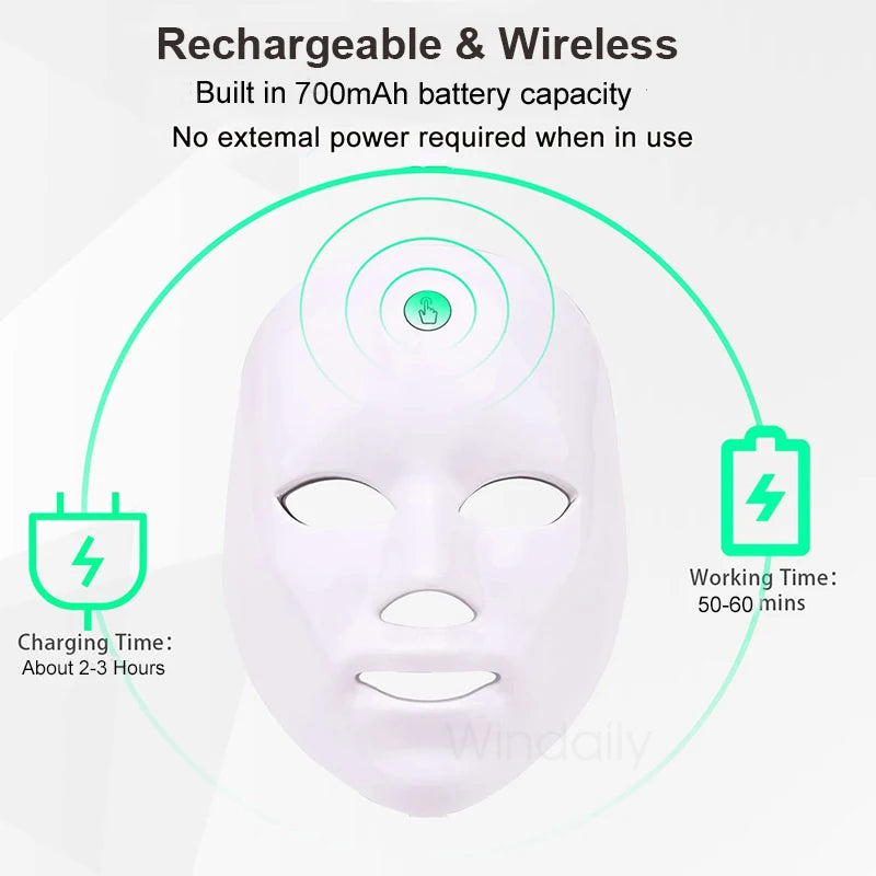 LED Wireless Facial Mask